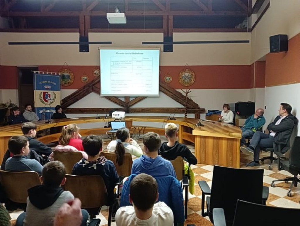 A Rumo il senso civico dei bambini va in consiglio