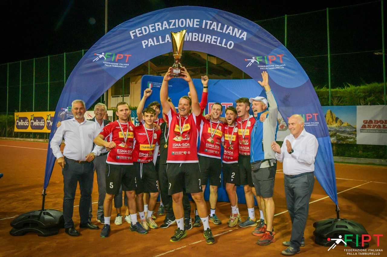 Coppa Italia di serie B di tamburello, il Segno trionfa