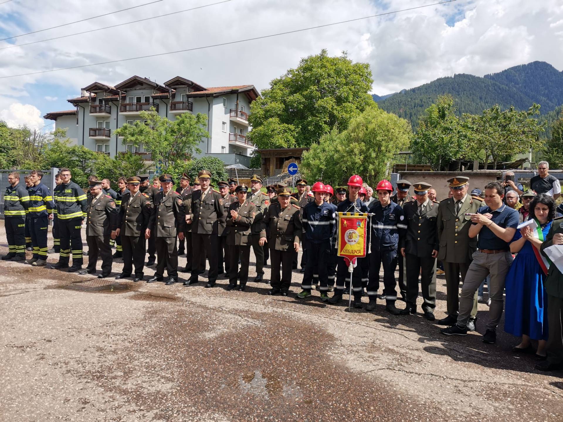 Il corpo dei vigili del fuoco di Ossana compie 100 anni