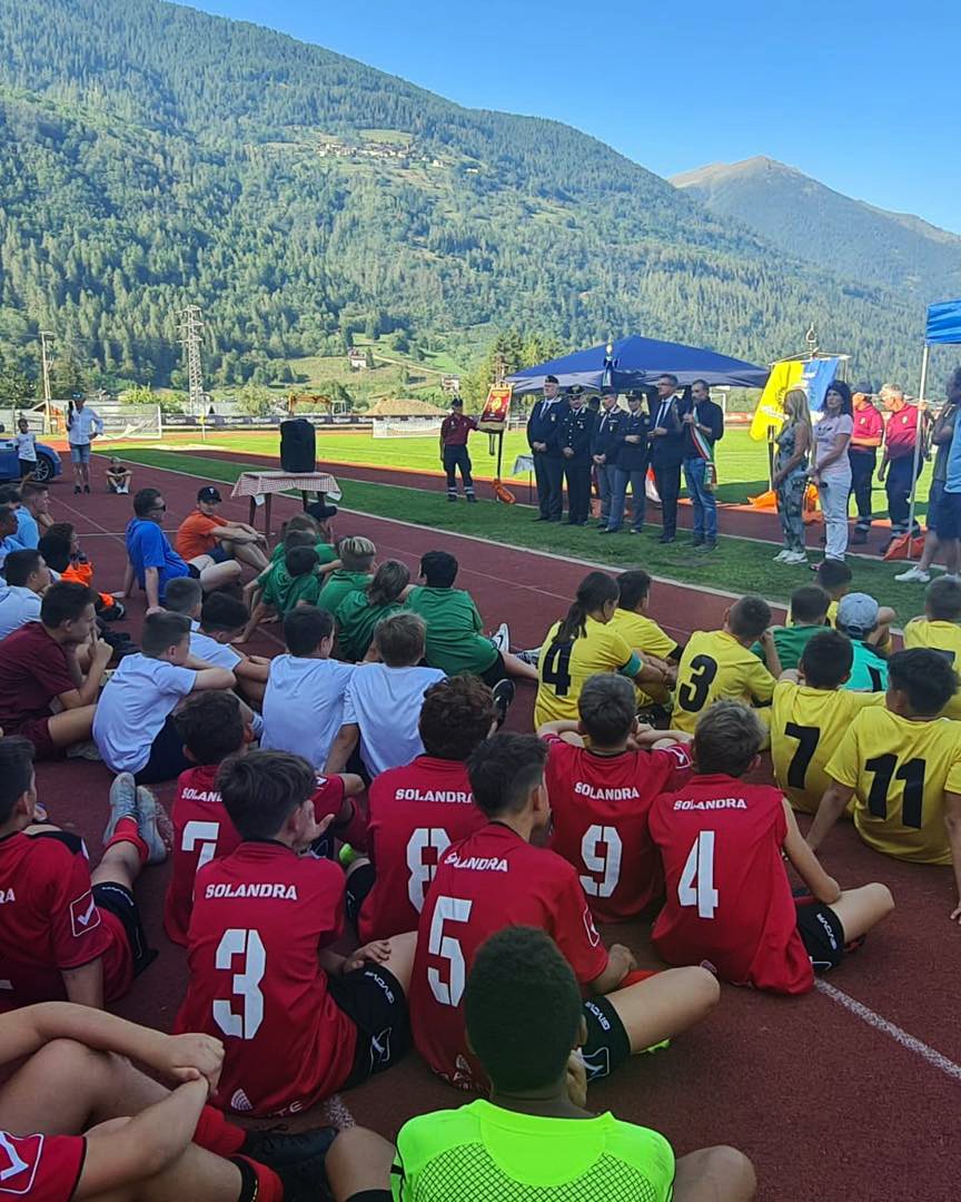 Giovani calciatori nel ricordo di Barborini e D'Andrea