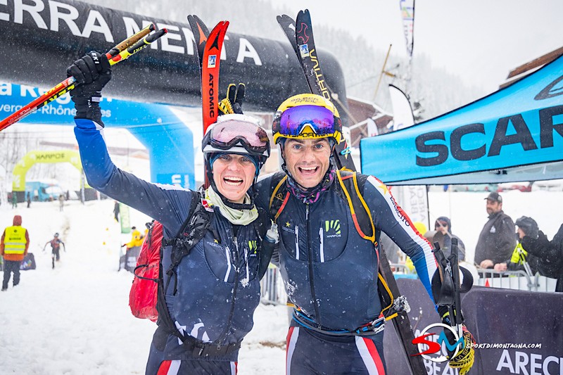 Davide Magnini e Michele Boscacci conquistano la Pierra Menta