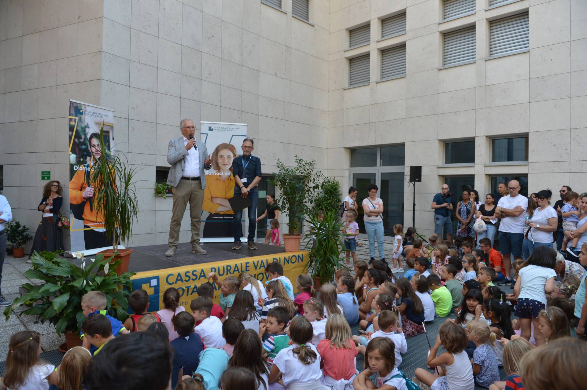 Con la Cassa in attesa del primo giorno di scuola