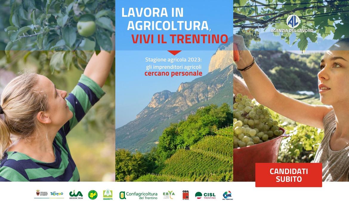 Il Trentino avvia la stagione agricola 2023