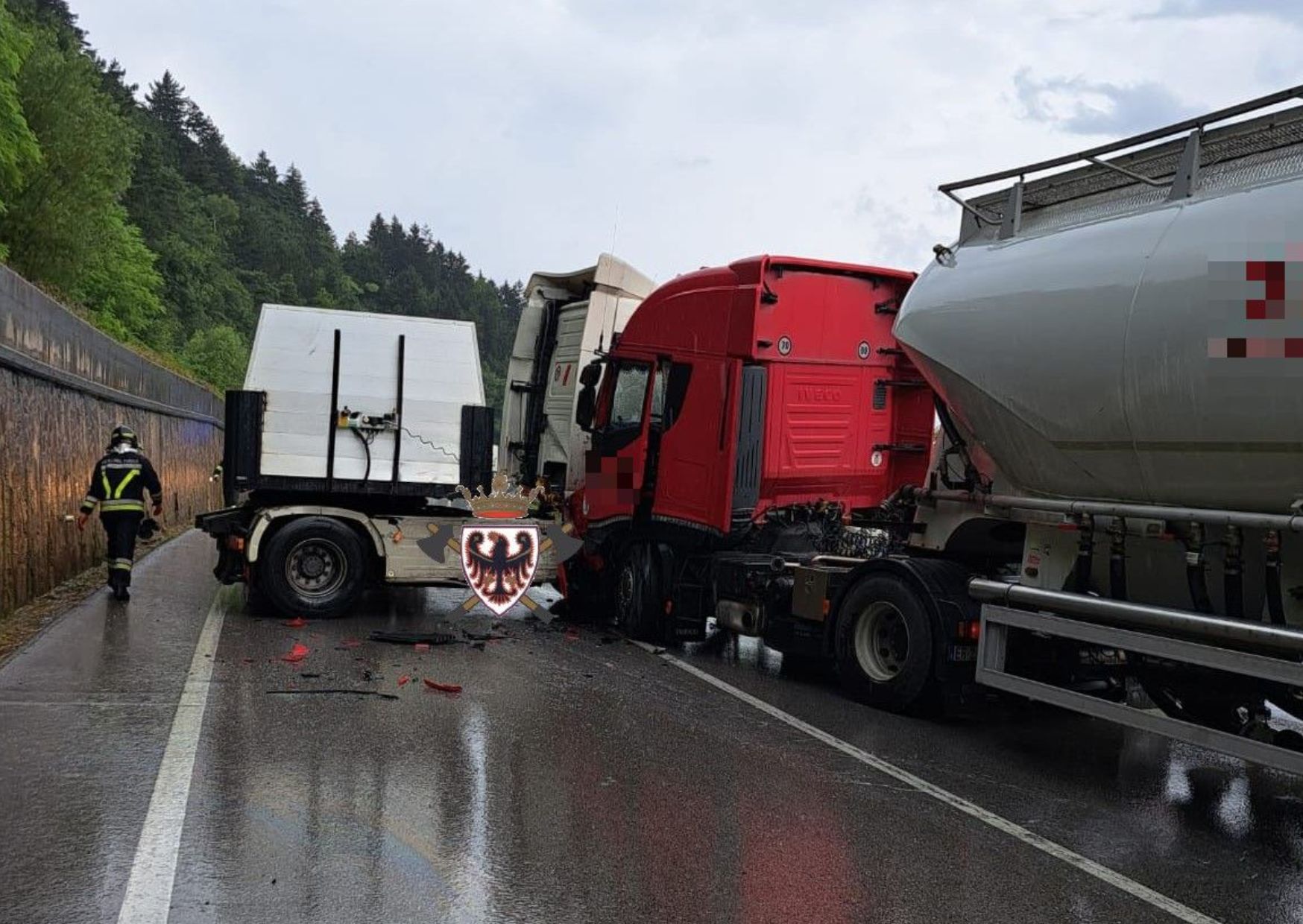 Denno, due incidenti stradali