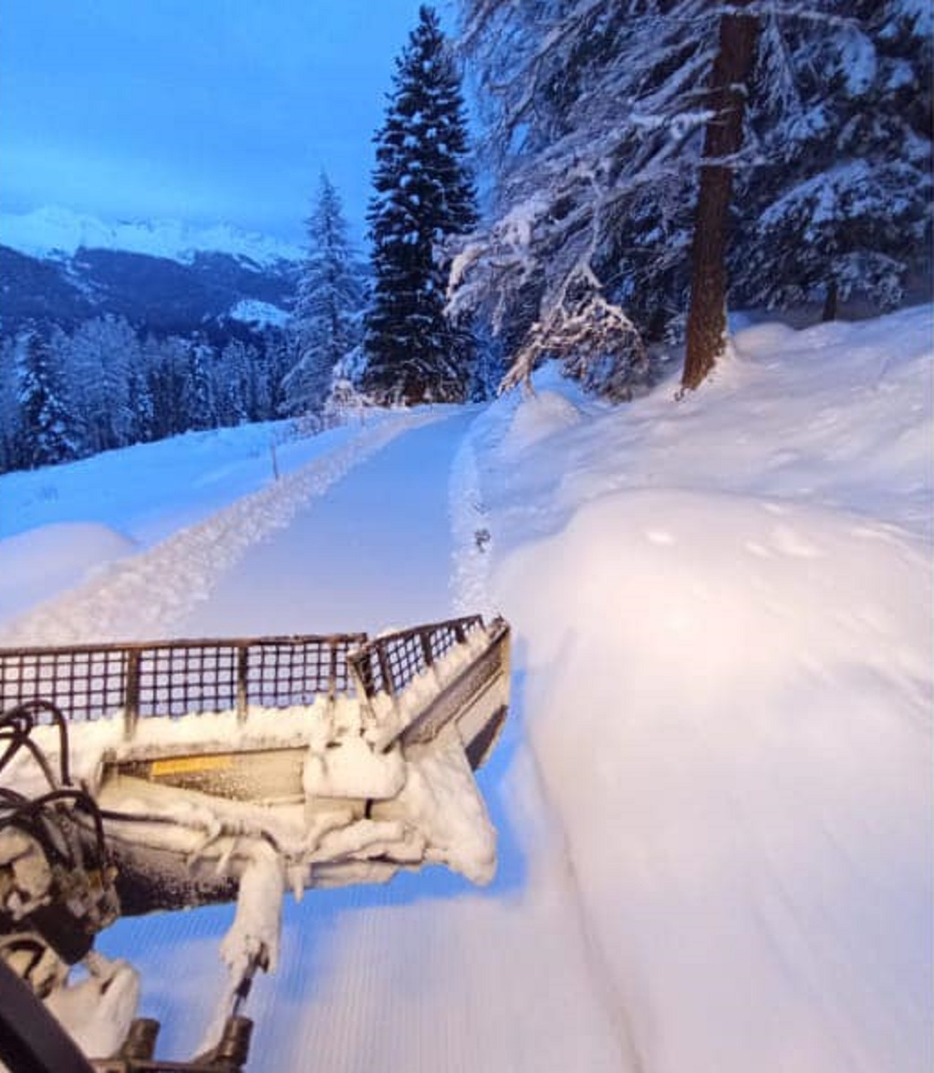 A Ossana la strada &egrave; battuta