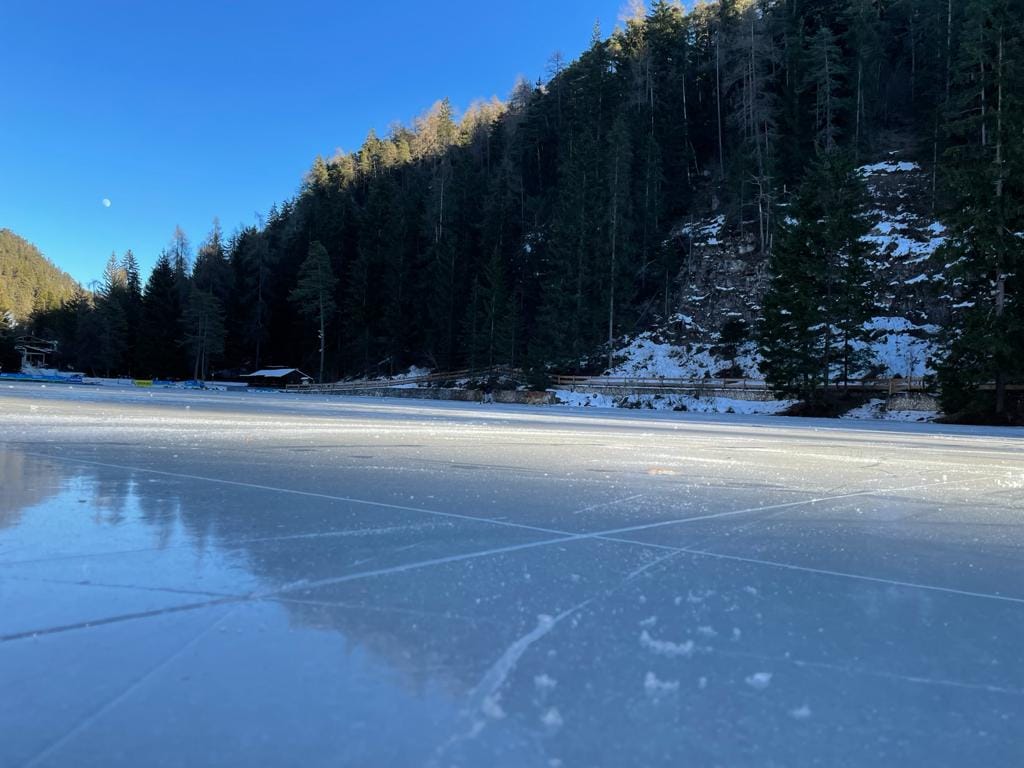 Da sabato 20 si pattina sul lago Smeraldo