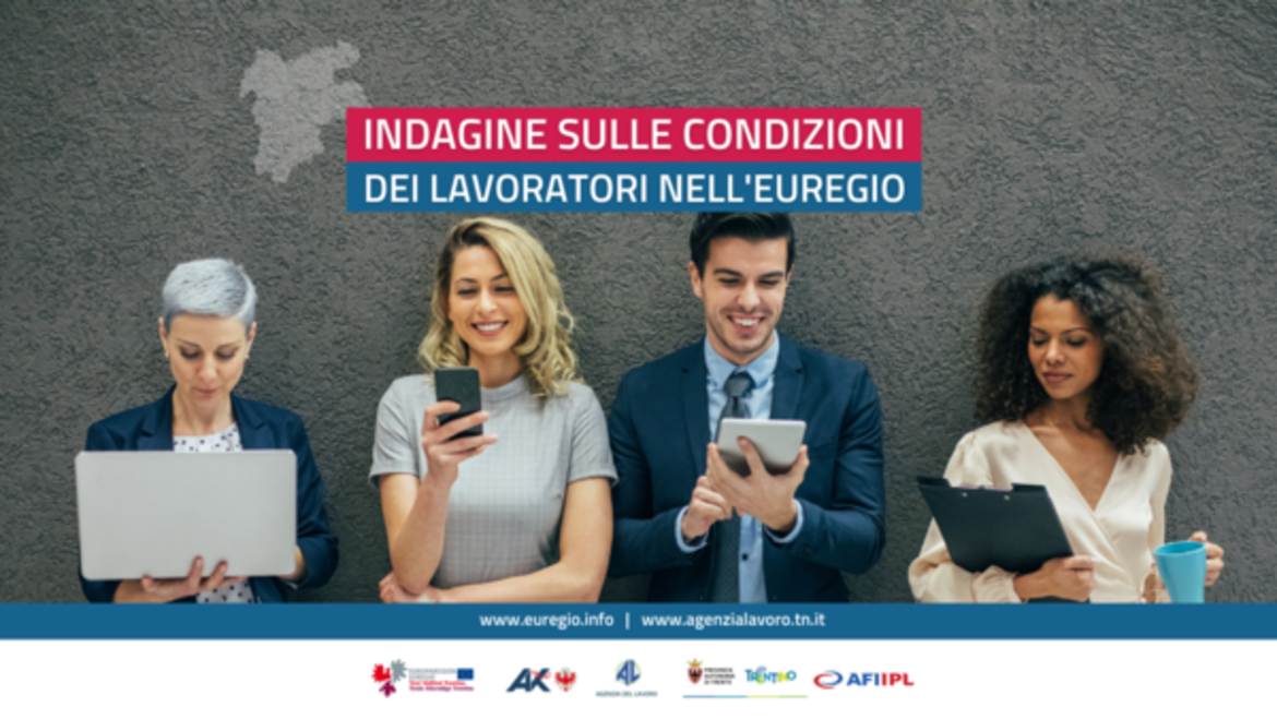 Formazione e carriera nell'Euregio, giovedì 24 ottobre a Bolzano presentazione dell'indagine EWCS