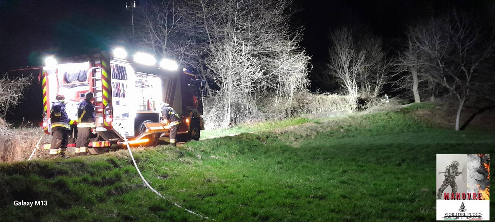 Brucia il bosco di Presson