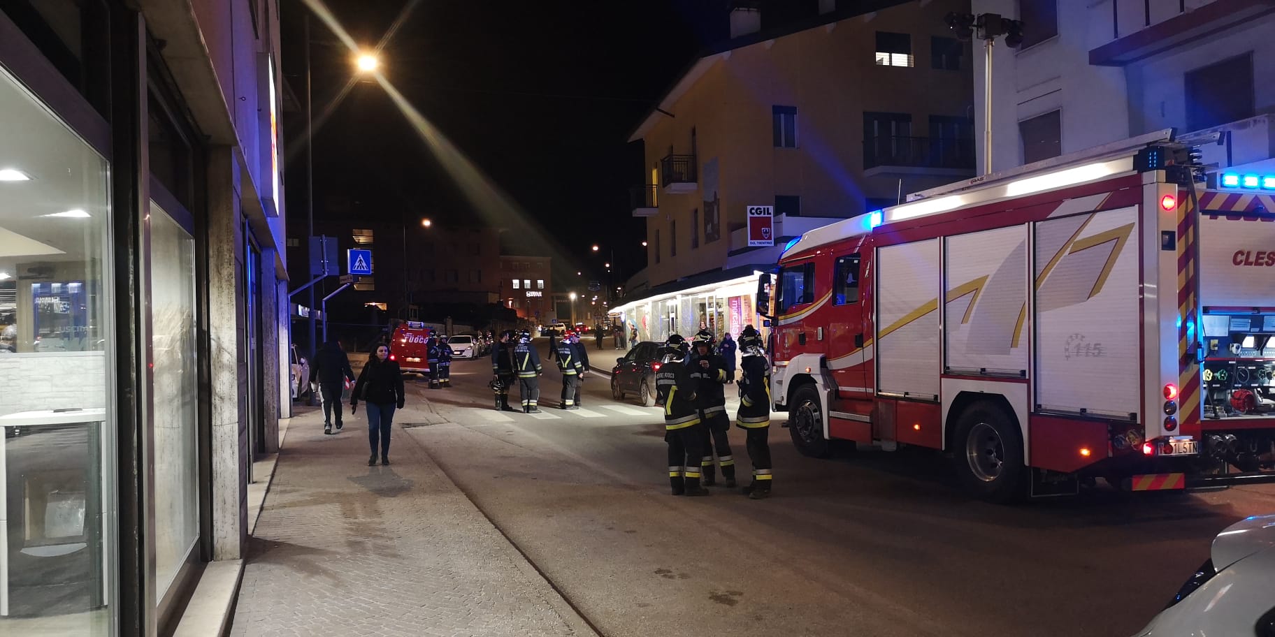 Cles, donna investita