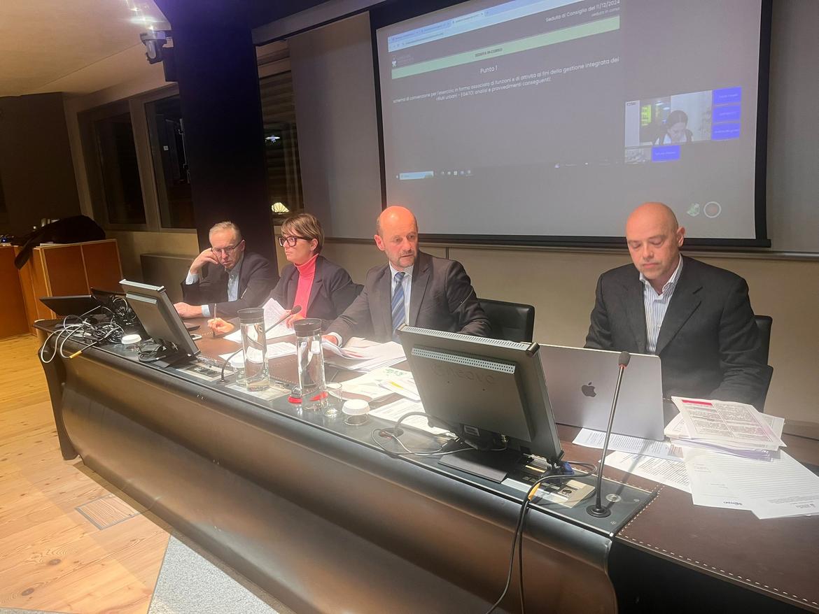 Rifiuti, raggiunta l’intesa Provincia-Cal per l'attivazione del Consorzio Egato Trentino