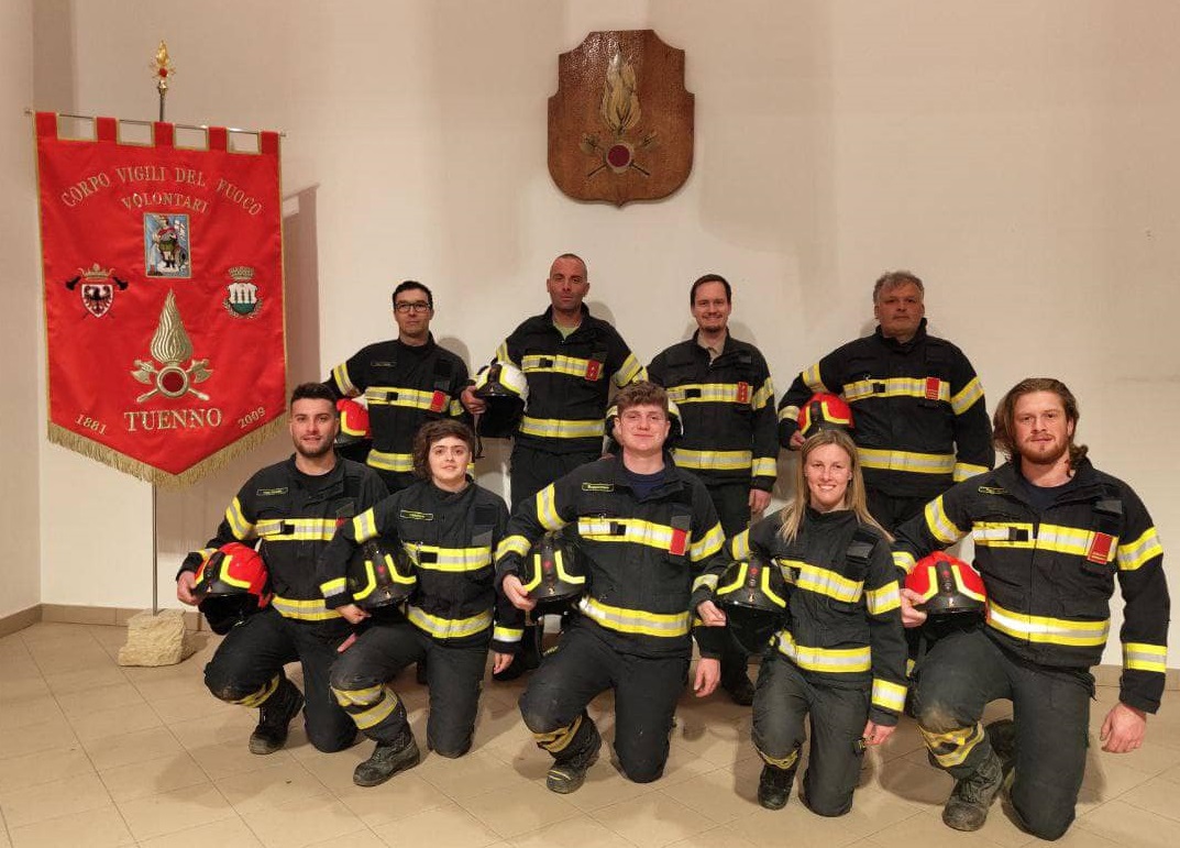 Nuovo direttivo per i vigili del fuoco di Tuenno