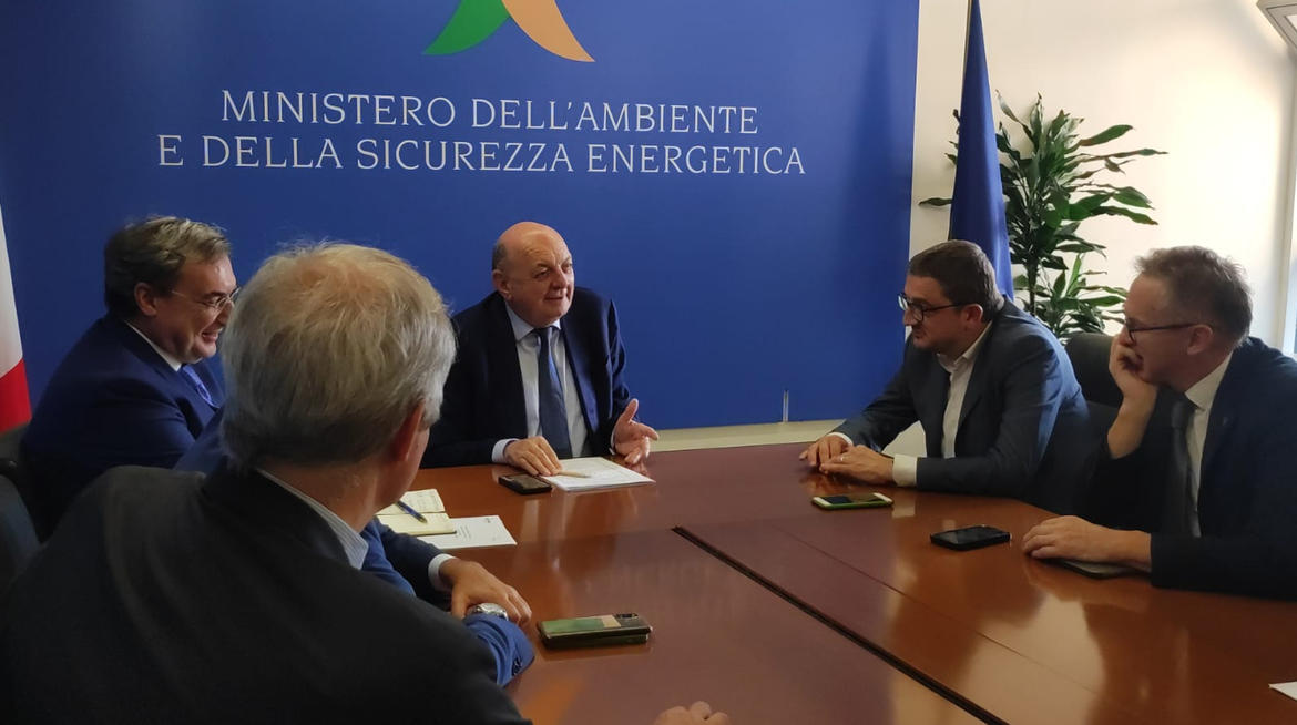 Orsi: il ministro Pichetto Fratin ha incontrato il presidente Fugatti