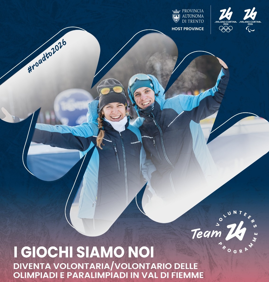 Volontari olimpici a Pellizzano