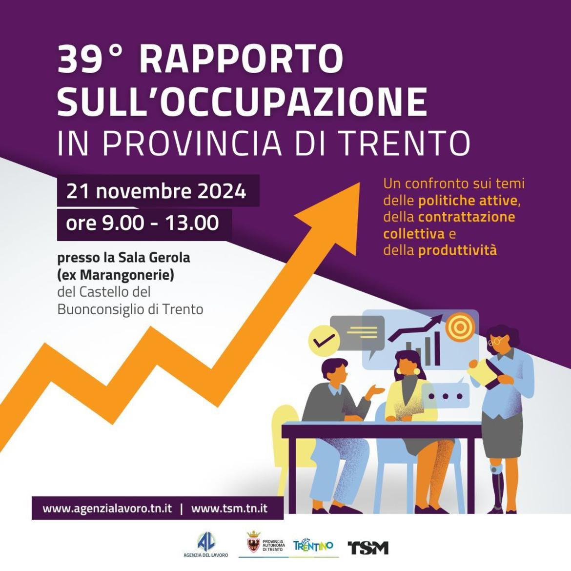 Occupazione in Trentino