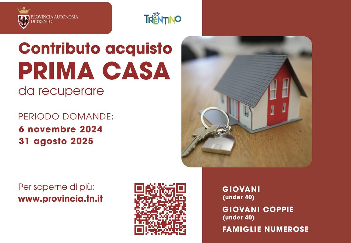 Bando acquisto prima casa da recuperare, da domani le domande