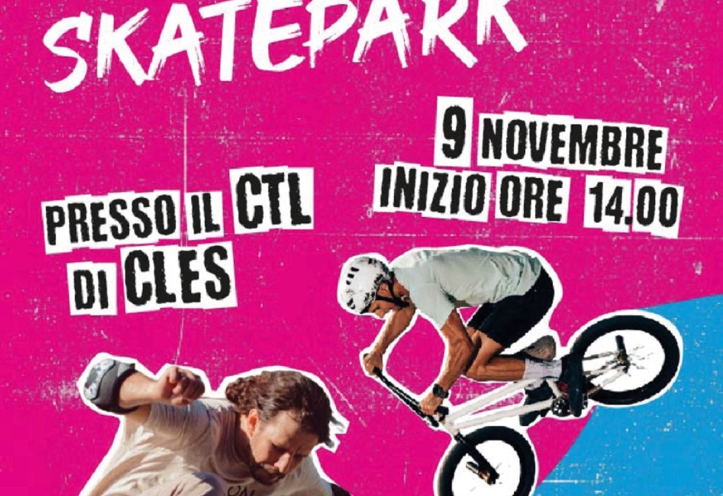 A Cles arriva lo skatepark