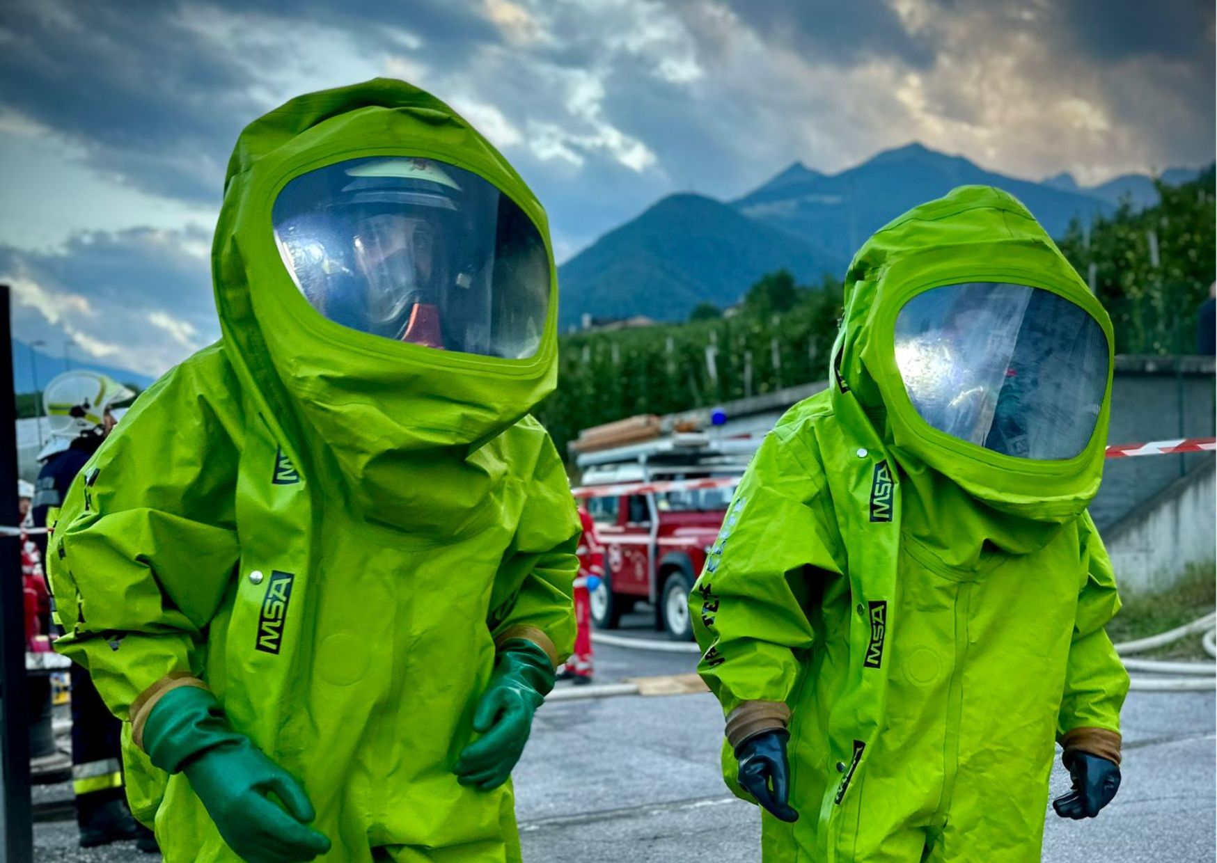 Fuga di ammoniaca alla Cofsac: si cercano due persone