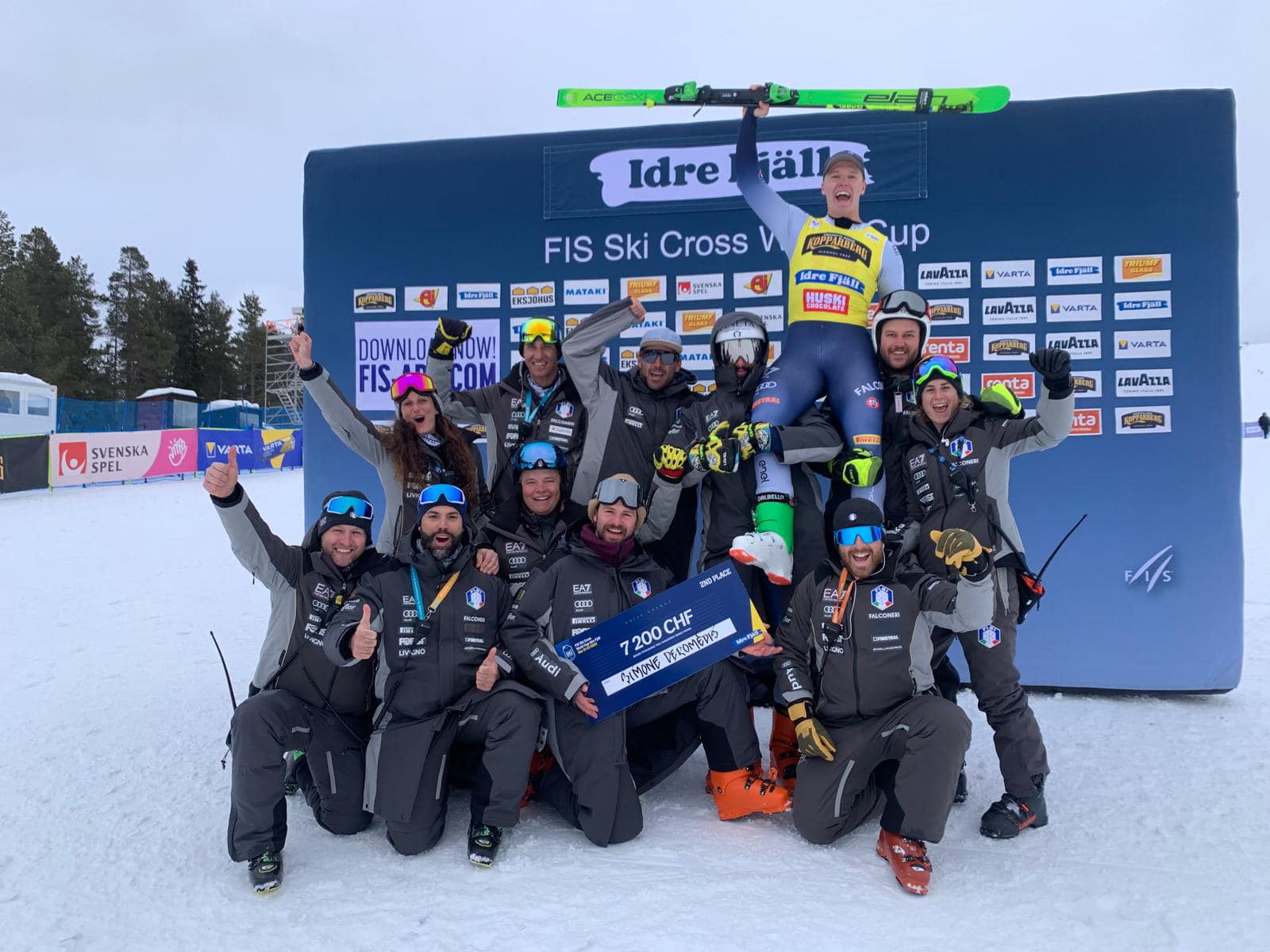 Coppa del Mondo, Deromedis argento in Svezia 