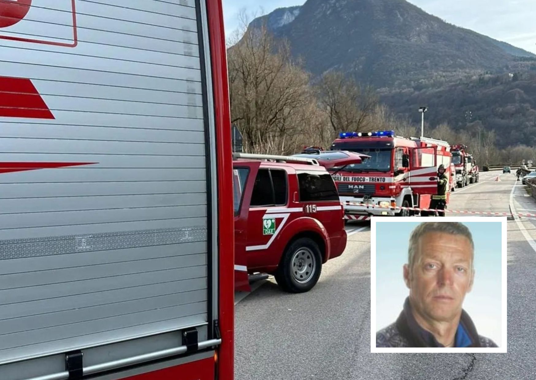 Incidente stradale al Crescino, perde la vita Ivano Martintoni