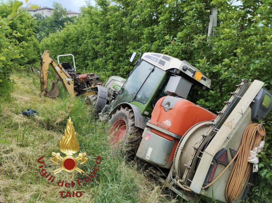 Doppio intervento per i vigili di Taio