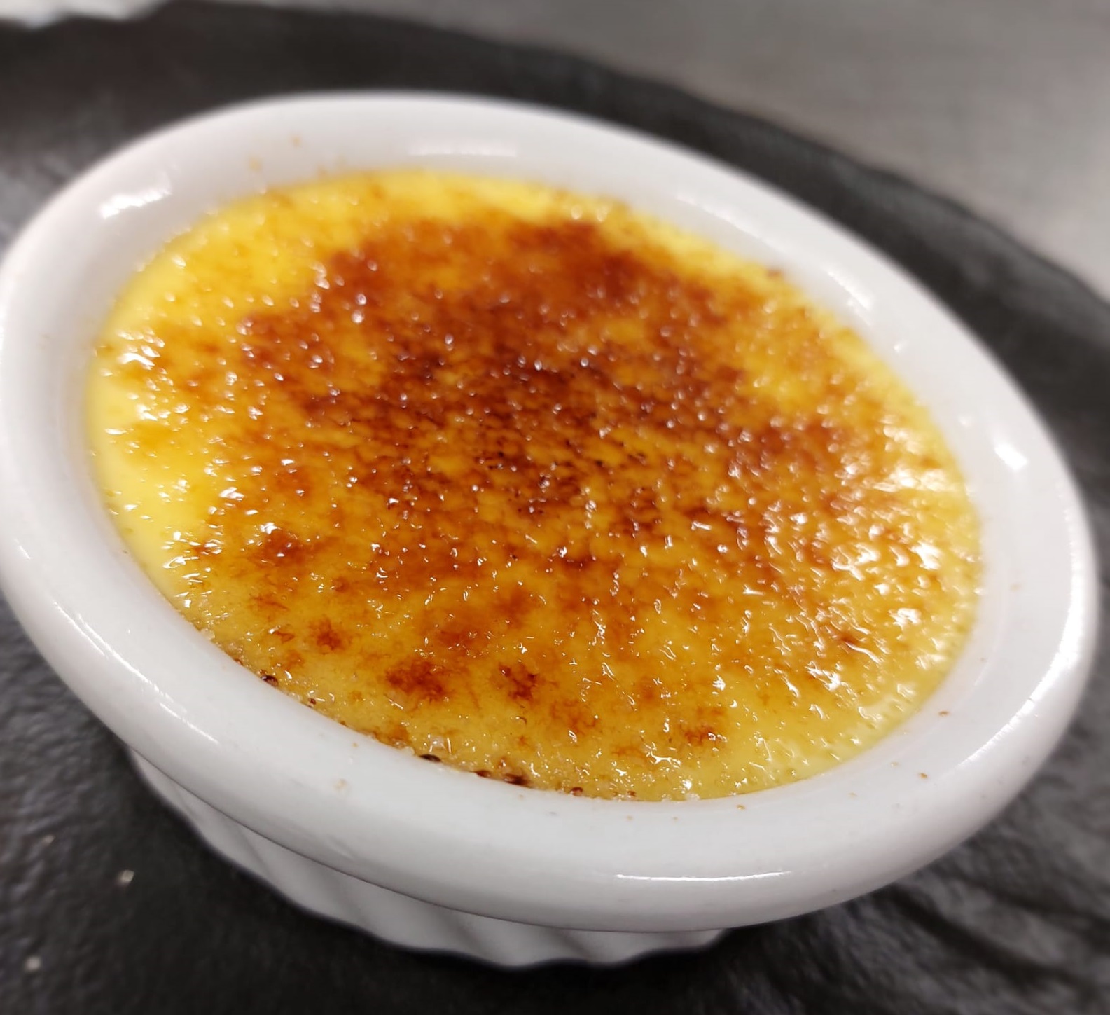 Creme brulée al limone