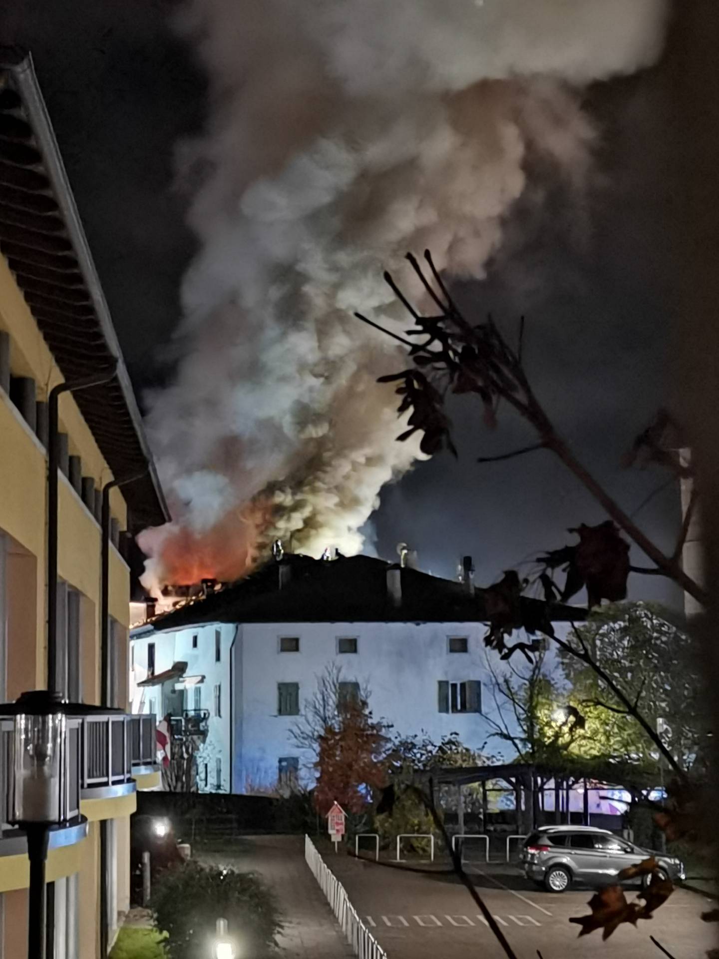 Rogo nella notte a Taio