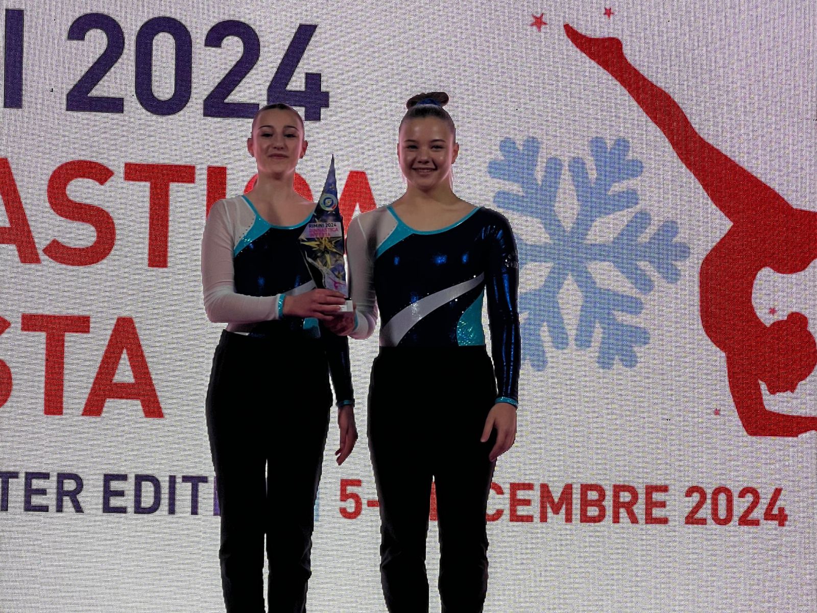 Vola la ginnastica acrobatica Valle del Noce