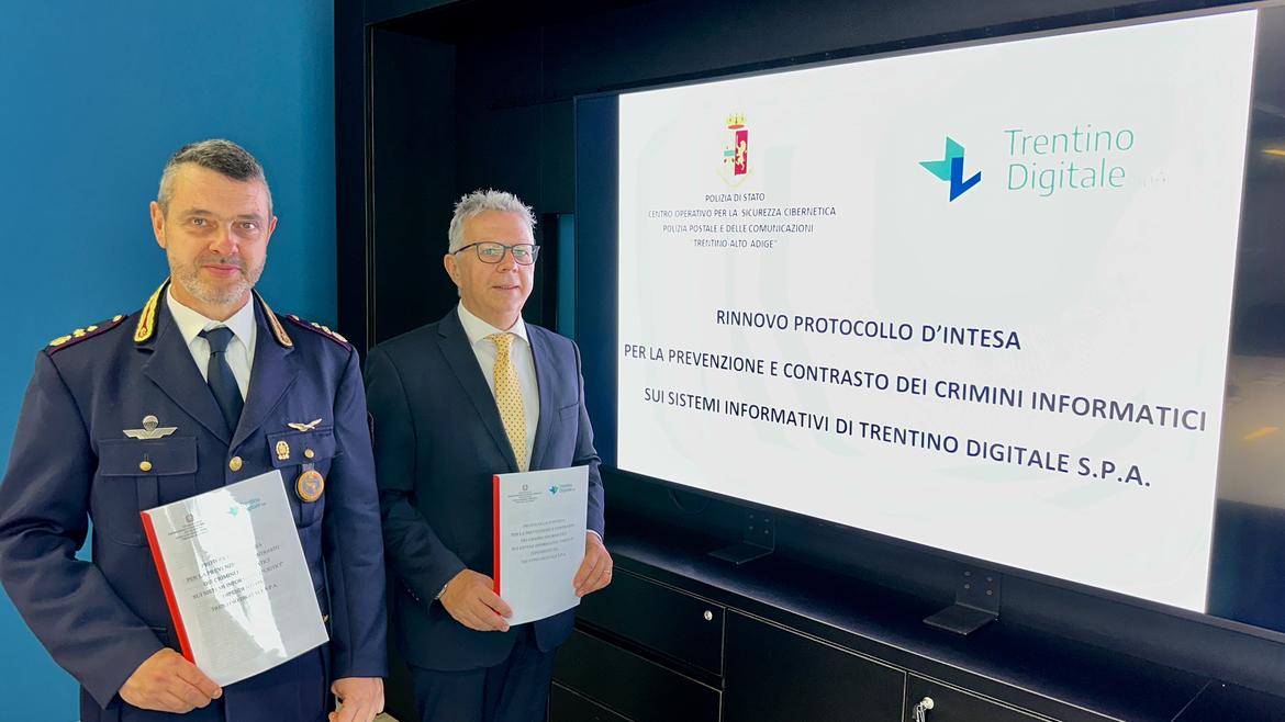 Trentino Digitale e Polizia Postale insieme contro i crimini informatici