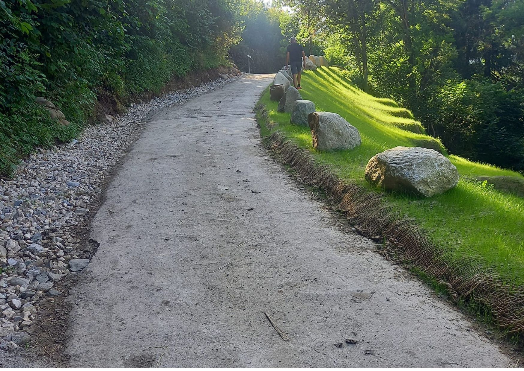 Terzolas, sistemata la strada delle Masere