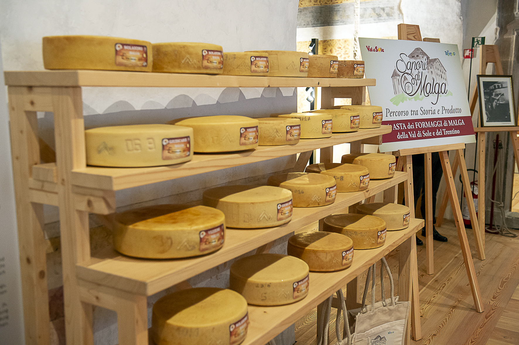 Stasera formaggi all'asta