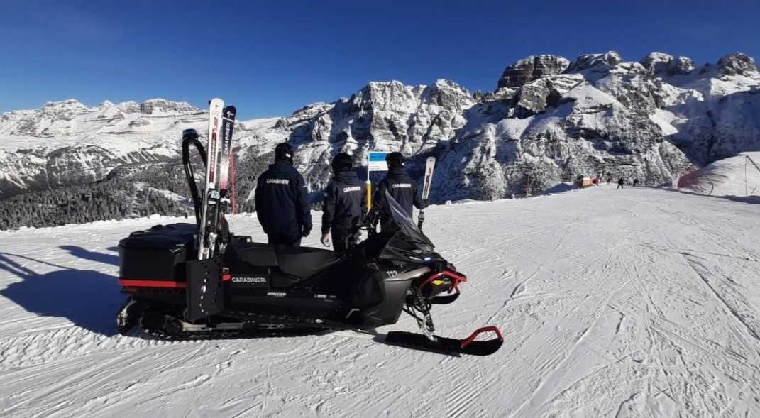 Campiglio, controlli in pista