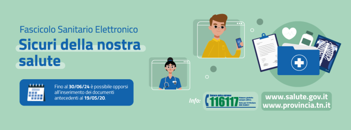 Sicuri della nostra salute, al via la campagna informativa