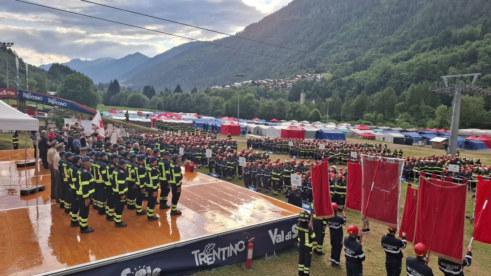 Si è aperto ufficialmente il Campeggio allievi