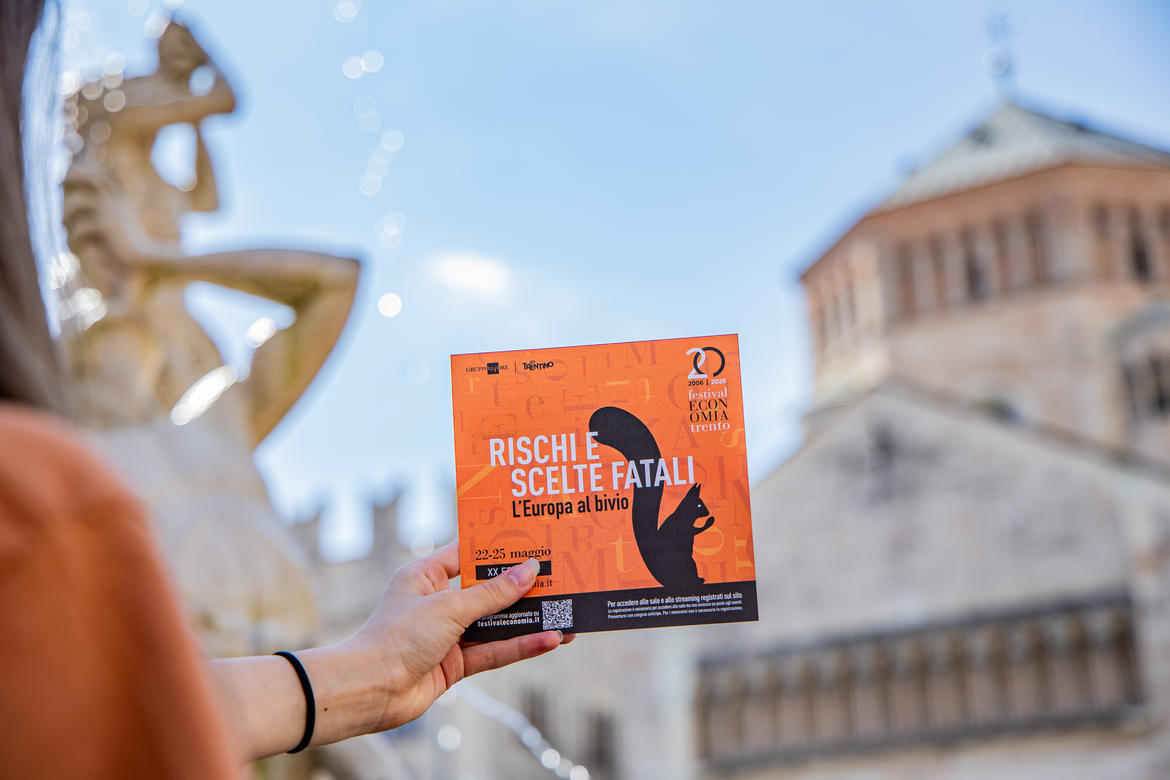 Al via la XX edizione del Festival dell'Economia di Trento
