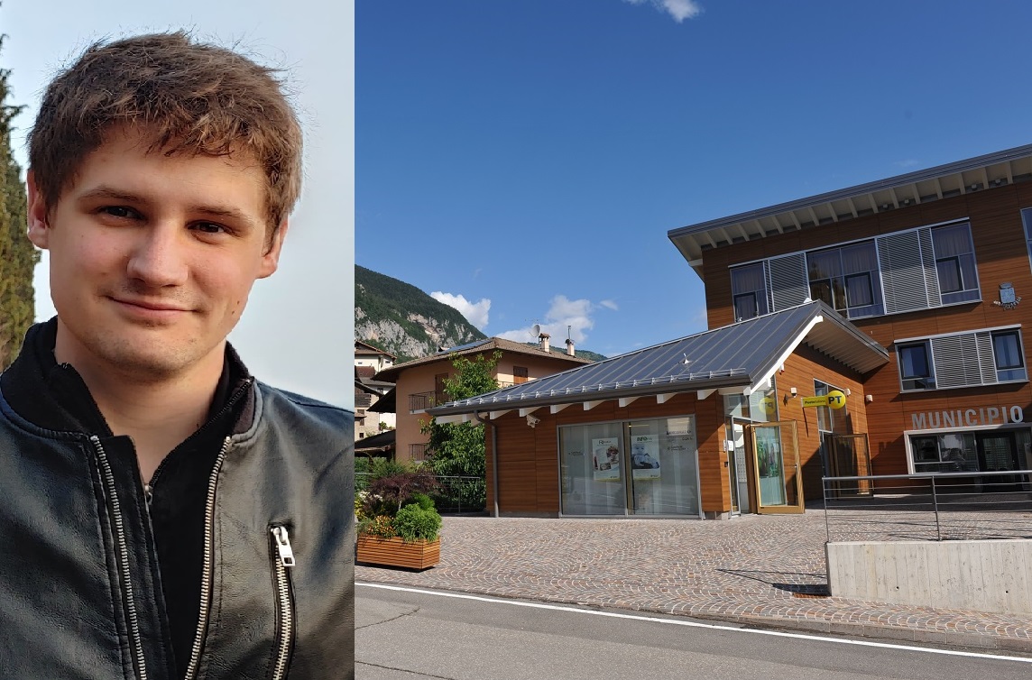 Eric Rossi, il sindaco più giovane delle valli del Noce