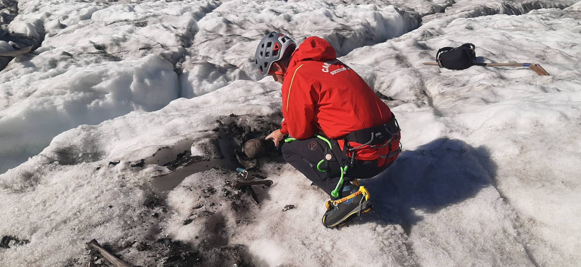 Vedretta di Lares, rinvenuto un soldato della Grande guerra