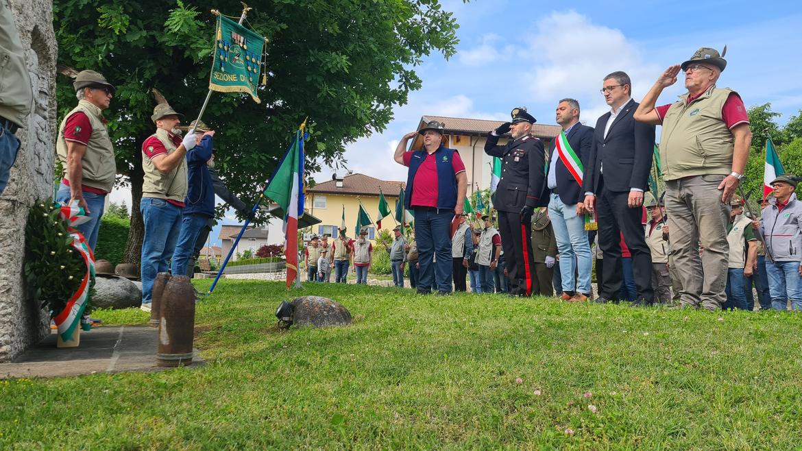 A Romallo il 70° anniversario del Gruppo Alpini e il 35° raduno mandamentale della Val di Non