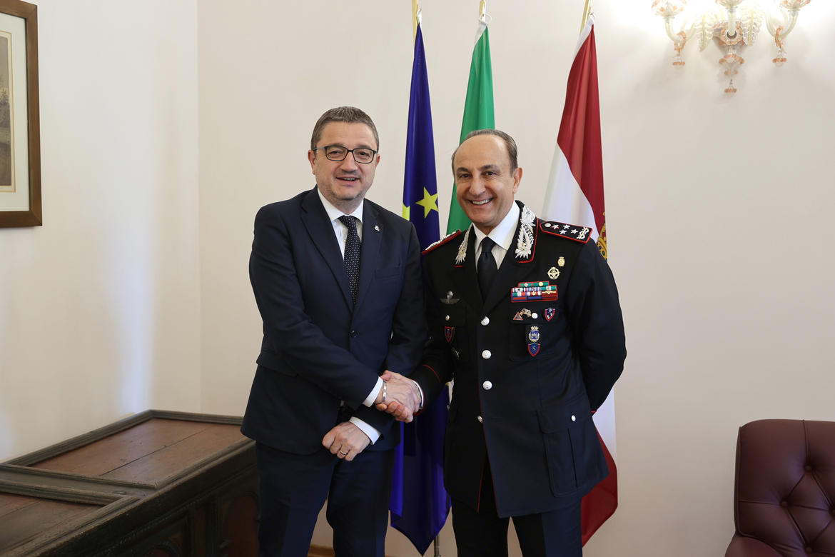 Fugatti incontra il Comandante Generale dell’Arma dei Carabinieri