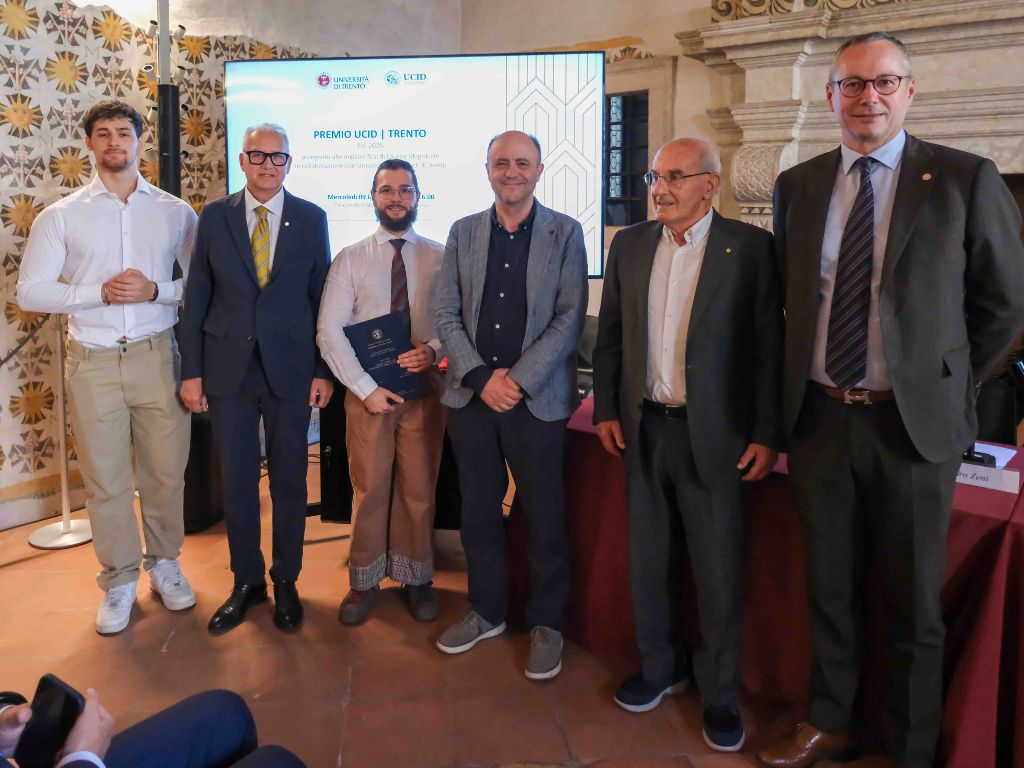 Due vincitori per il premio UCID Trento 2025