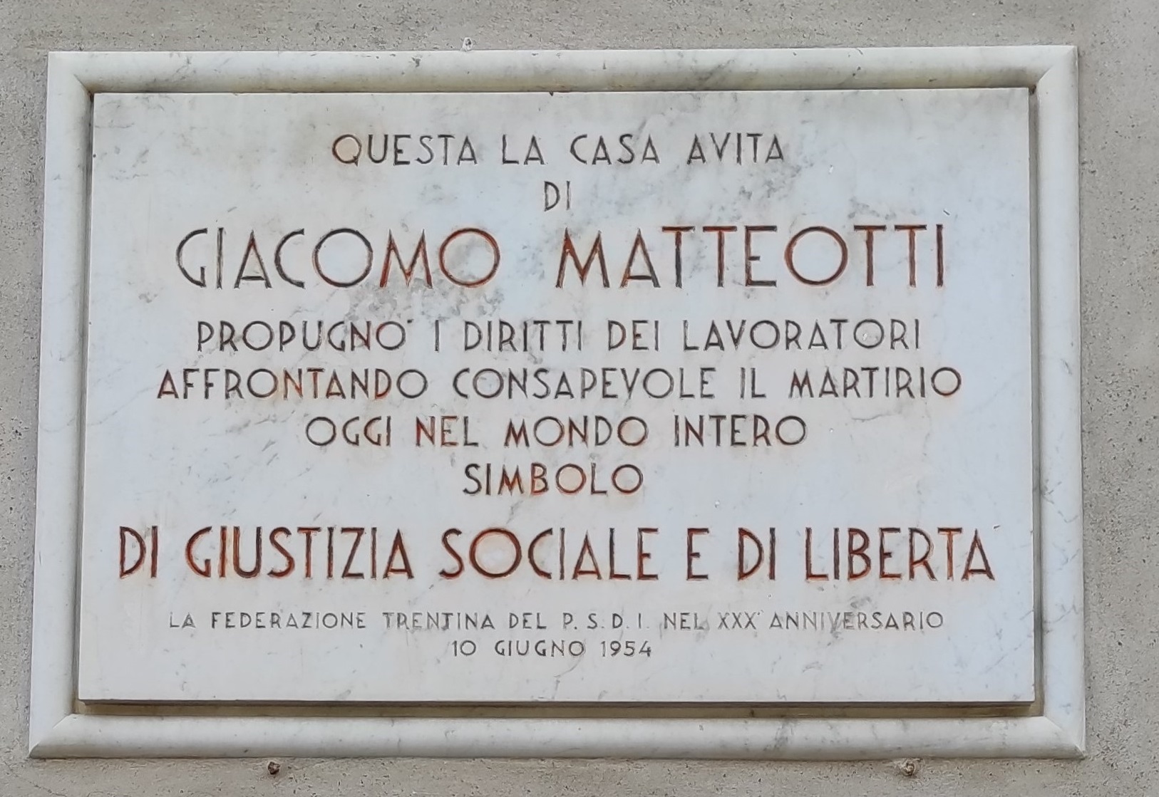 Un nuovo libro su Giacomo Matteotti