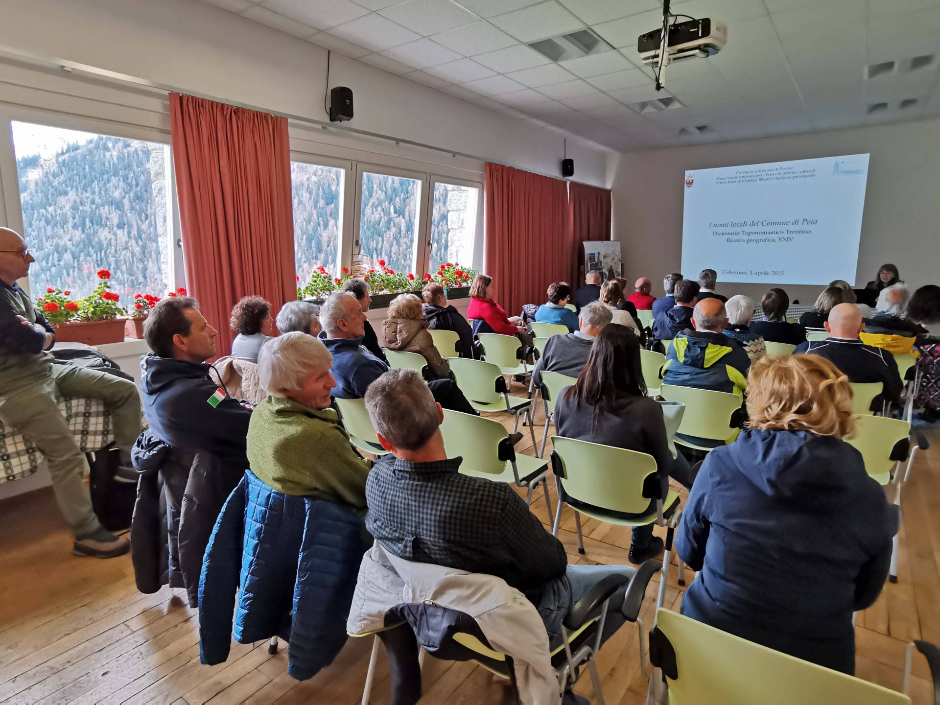Grande interesse a Celentino per i toponimi della Val di Peio