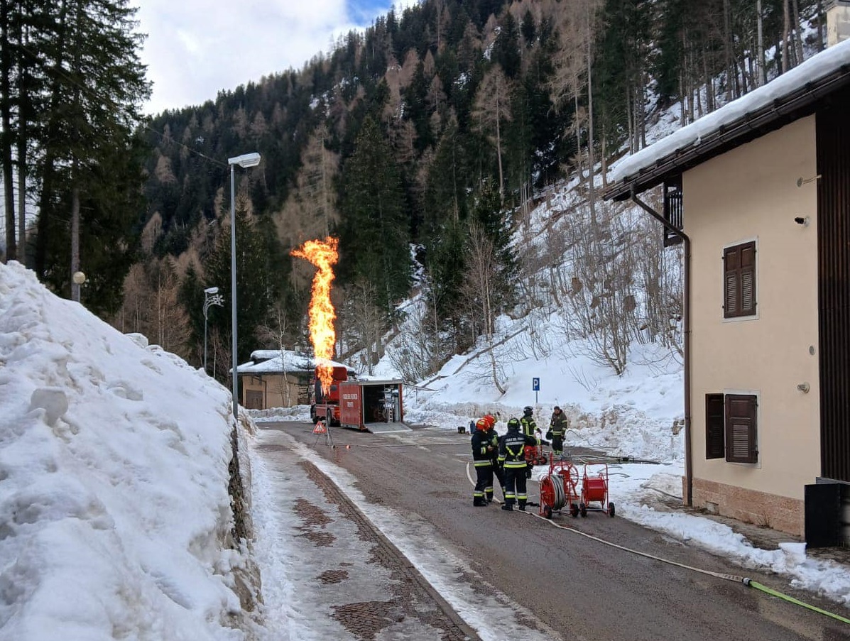 Peio Fonti, fuga di gas