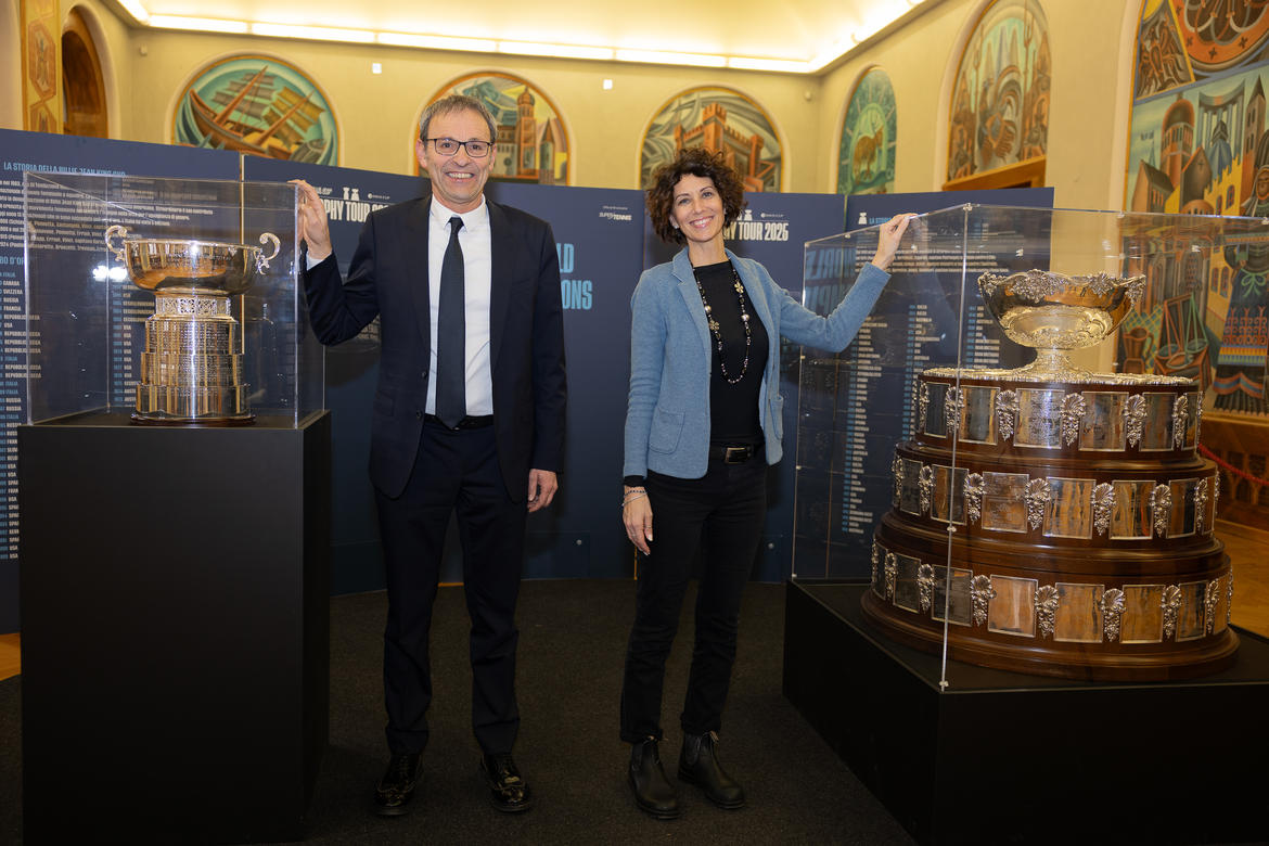 Svelate la Coppa Davis e la Billie Jean King Cup