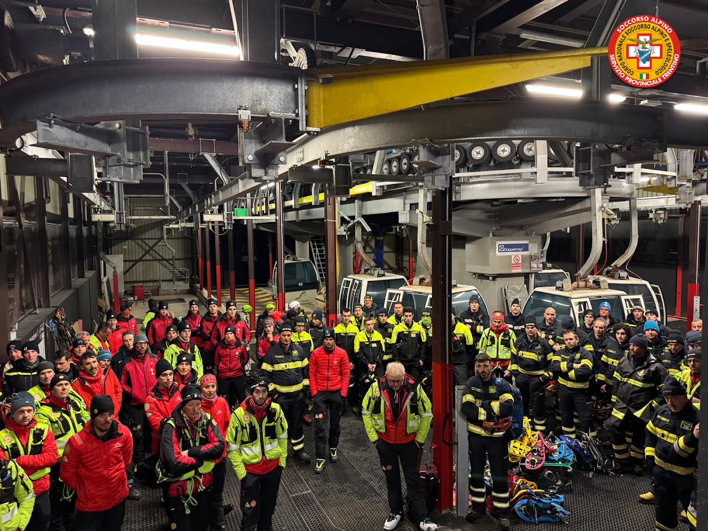 Evacuazione impianti a fune: maxi esercitazione serale