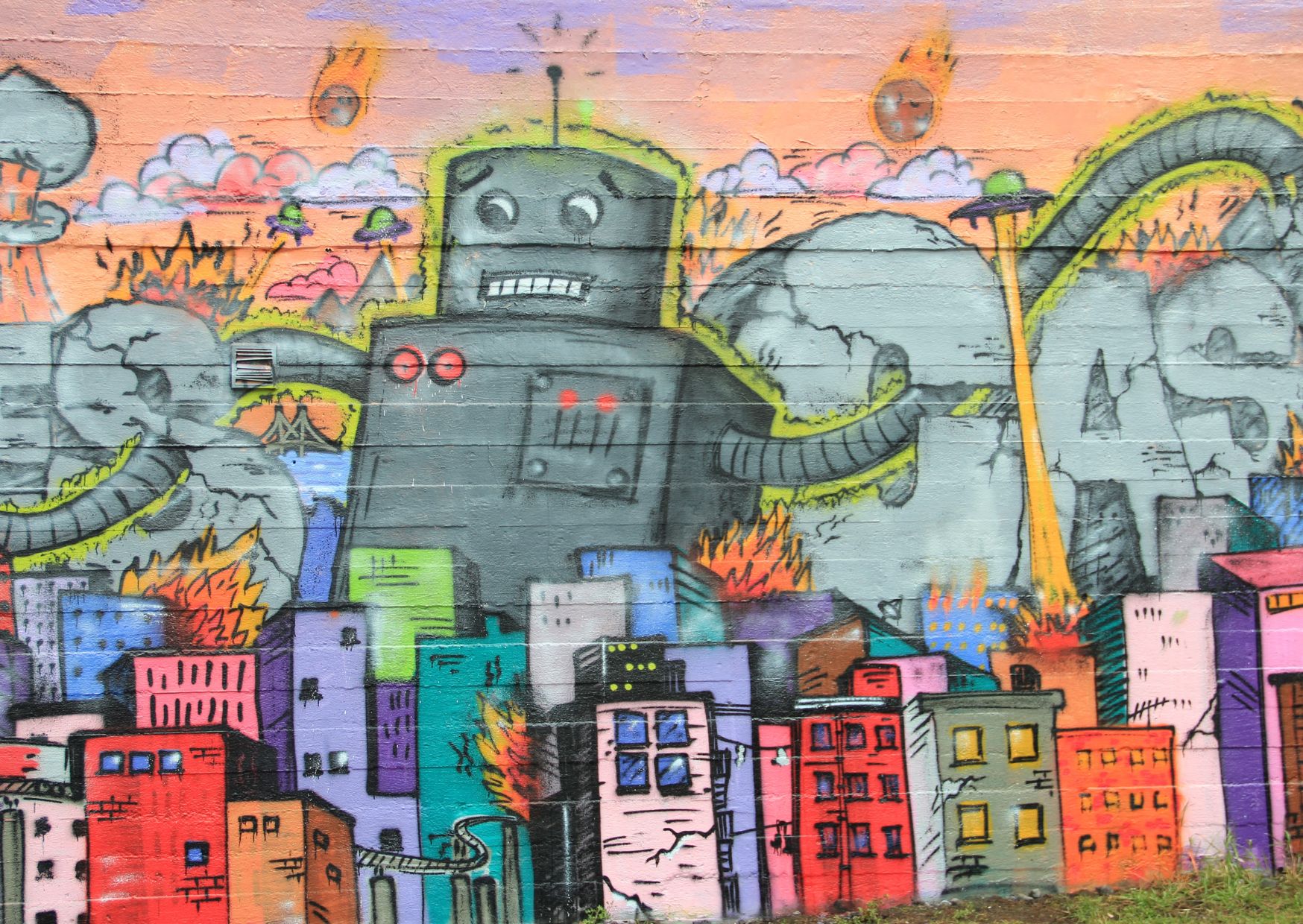 Un murales di valori