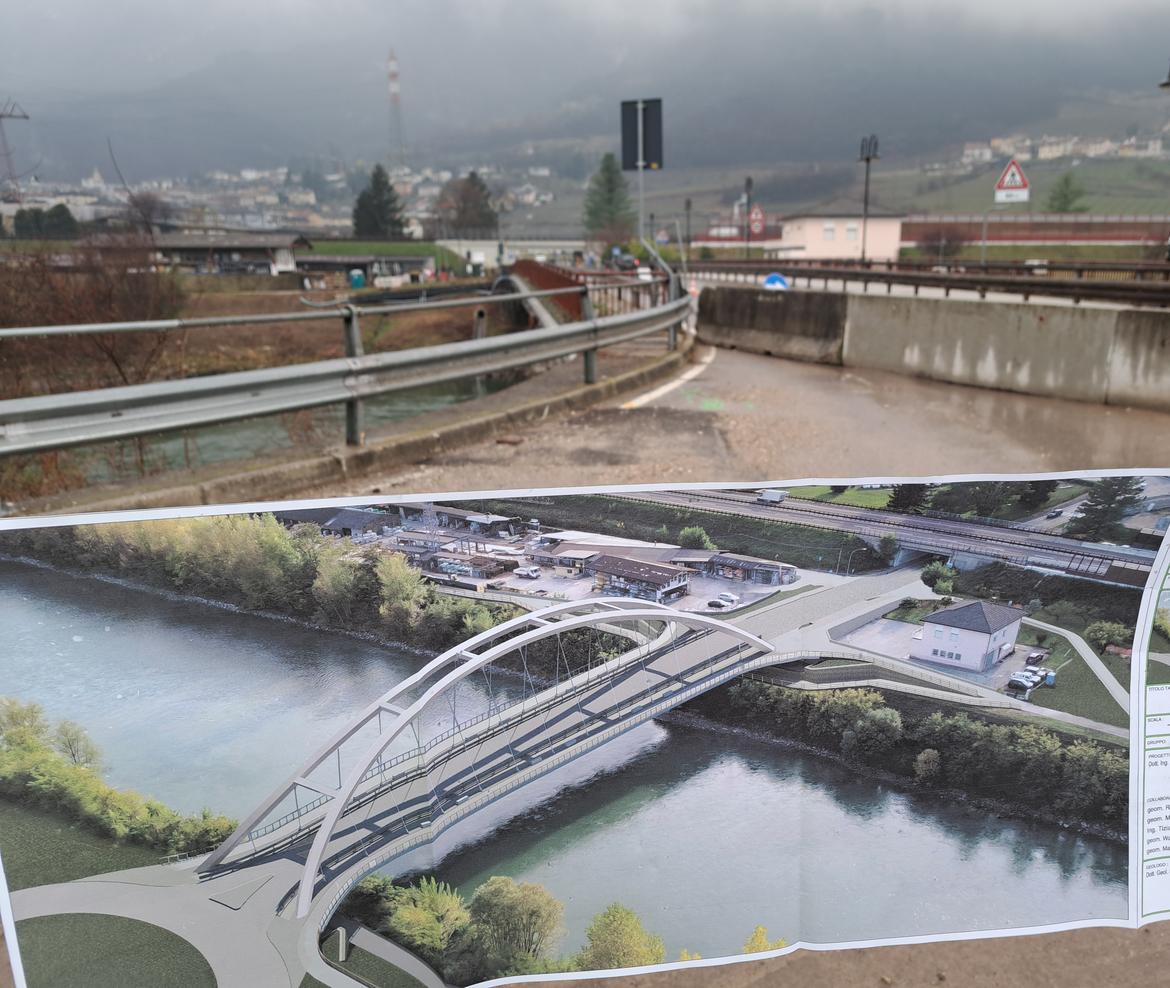 Nuovo ponte di Ravina, via al cantiere