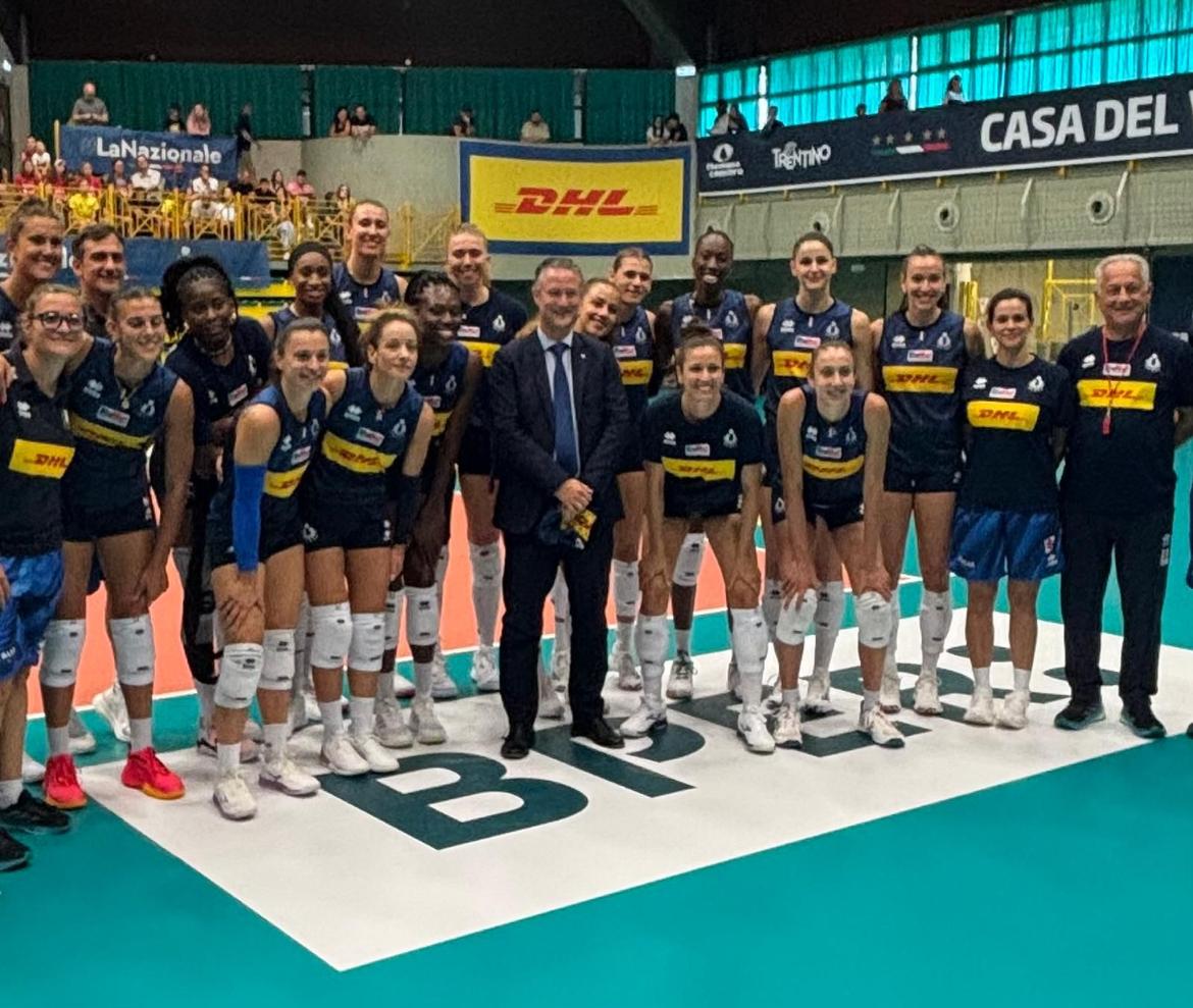 In Trentino la nazionale femminile di volley
