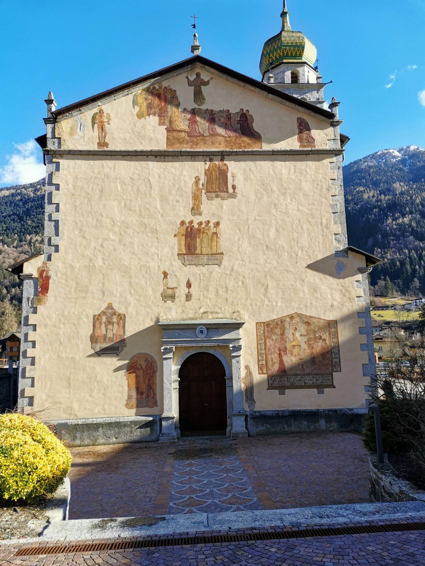 In Val Rendena, con Vigilio e Simone Baschenis