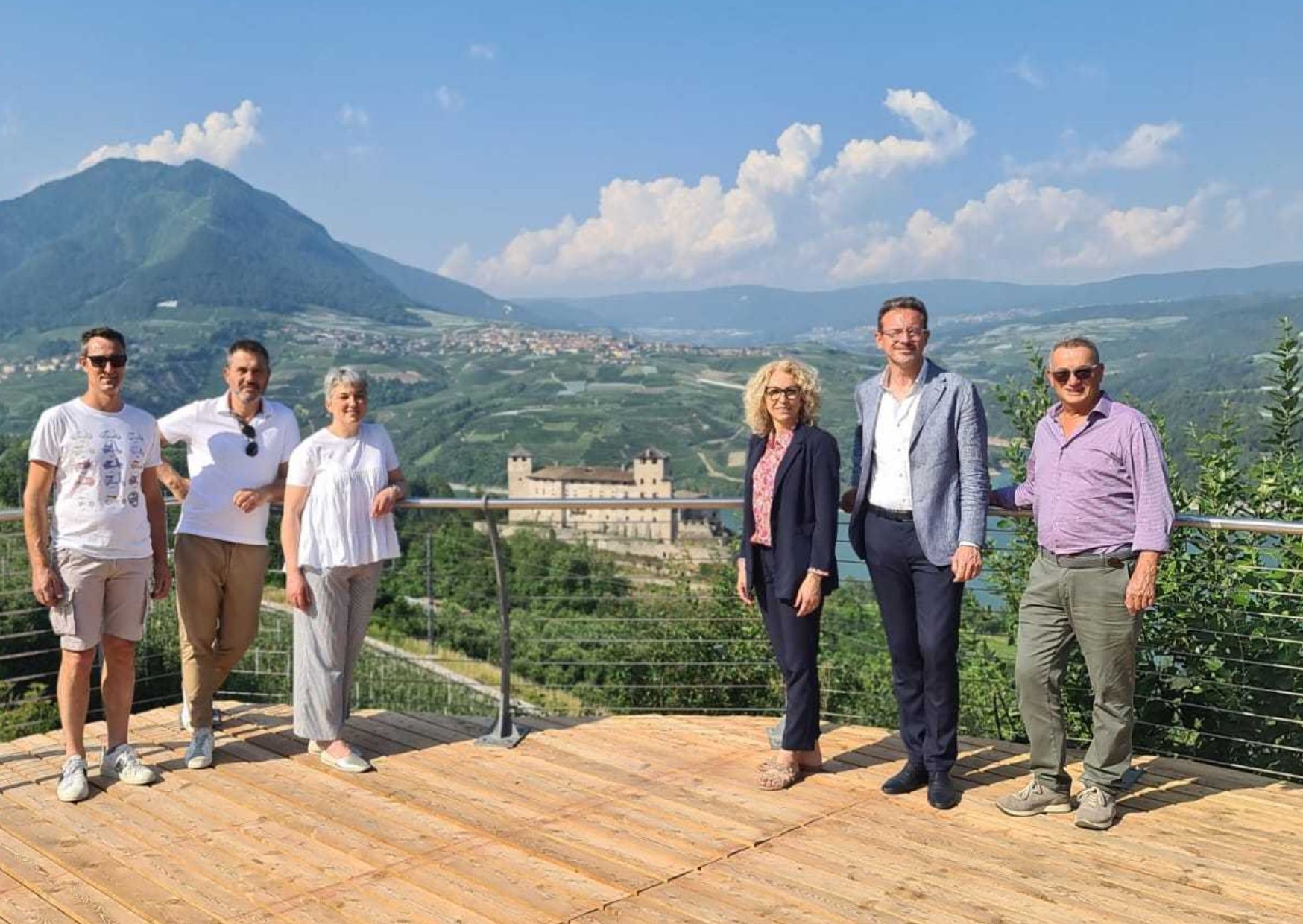 Doss di Pez ritrova la sua terrazza panoramica