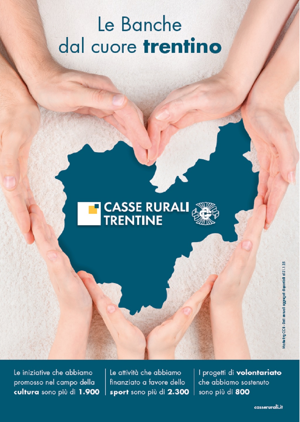 Casse Rurali Trentine, ‘le Banche dal cuore trentino’